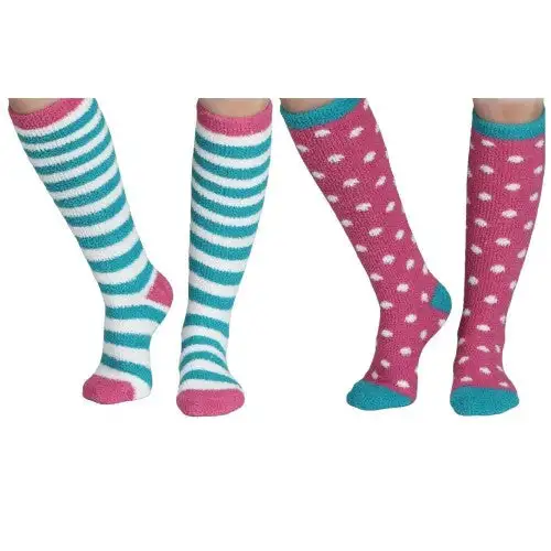 Aubrion Childrens/Kids Fluffy Socks (Pack of 2)