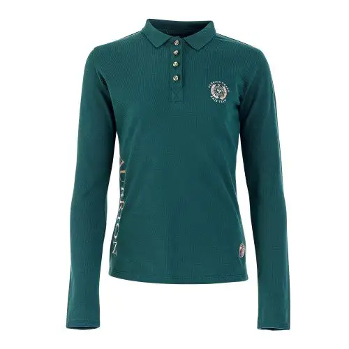 Aubrion Childrens/Kids Team Long-Sleeved Polo Shirt