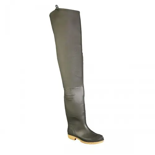Dikamar Administrator Thigh Wader / Mens Boots / Plain Rubber Wellingtons