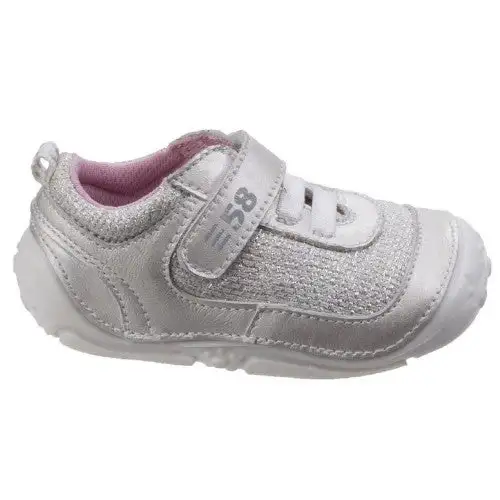 Hush Puppies Childrens/Girls Livvy Touch Fastening Leather Shoes