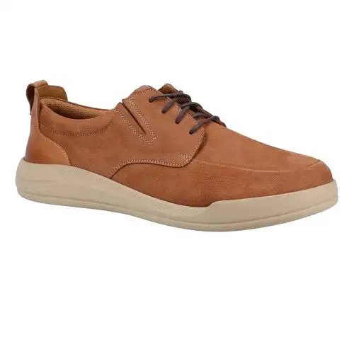 Hush Puppies Mens Eric Leather Lace Up Casual Shoes