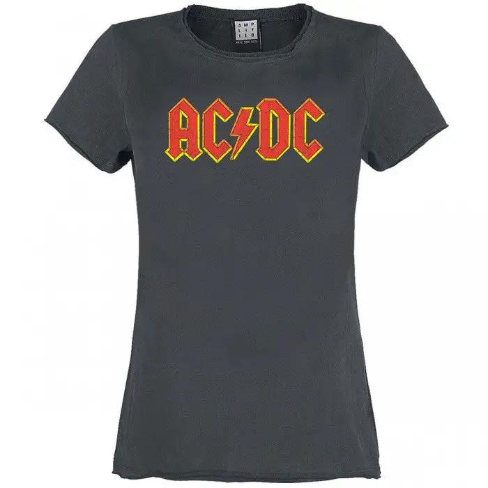 Amplified Womens/Ladies AC/DC Logo T-Shirt