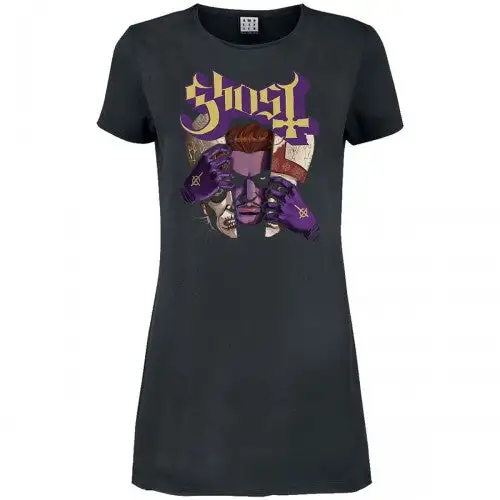 Amplified Womens/Ladies Alter Egos Ghost T-Shirt Dress