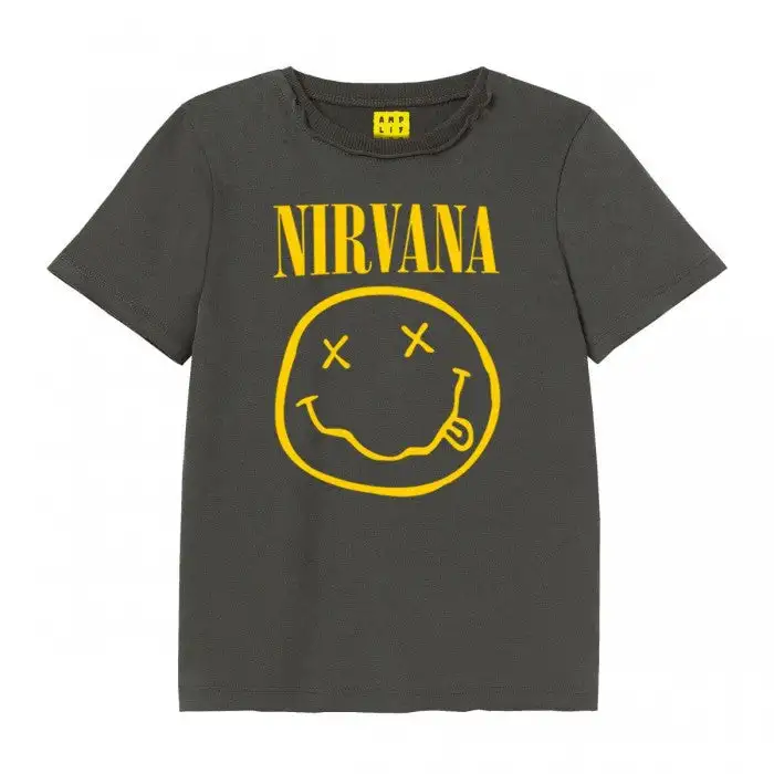 Amplified Childrens/Kids Smiley Face Nirvana T-Shirt