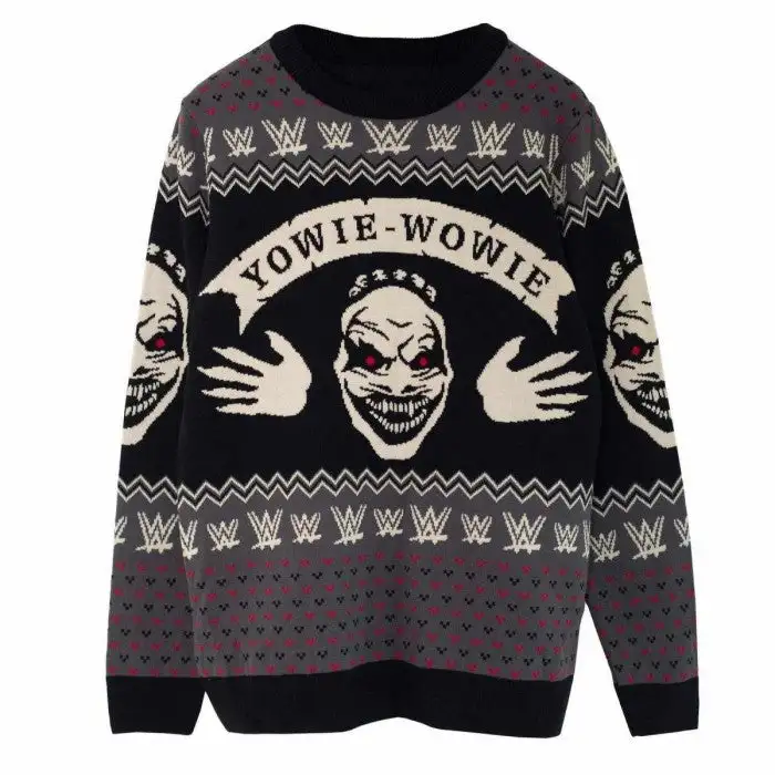 WWE Unisex Adult The Fiend Yowie Wowie Knitted Jumper