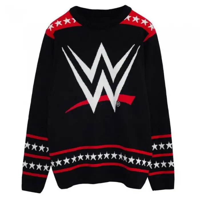 WWE Unisex Adult Logo Jumper