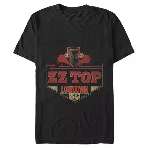 ZZ Top Unisex Adult Lowdown Cotton T-Shirt