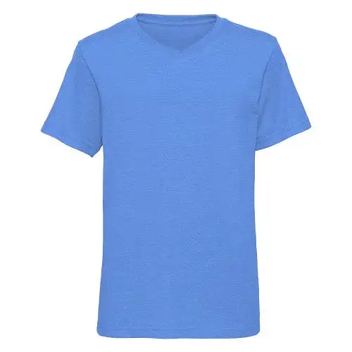 Russell Childrens/Boys Short Sleeve V-Neck HD T-Shirt
