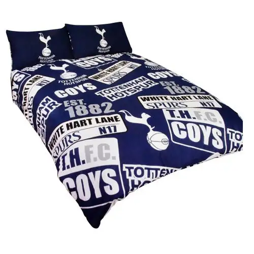 Tottenham Hotspur FC Childrens/Kids Official Patch Football Crest Duvet Set