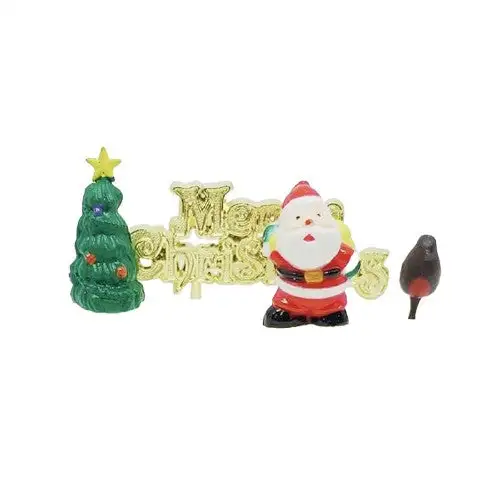Anniversary House A Merry Little Christmas Cake Decorating Kit (Pack of 4)