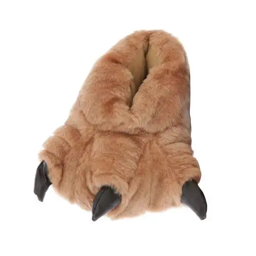 Childrens/Kids Monster Feet Design Indoor Slippers