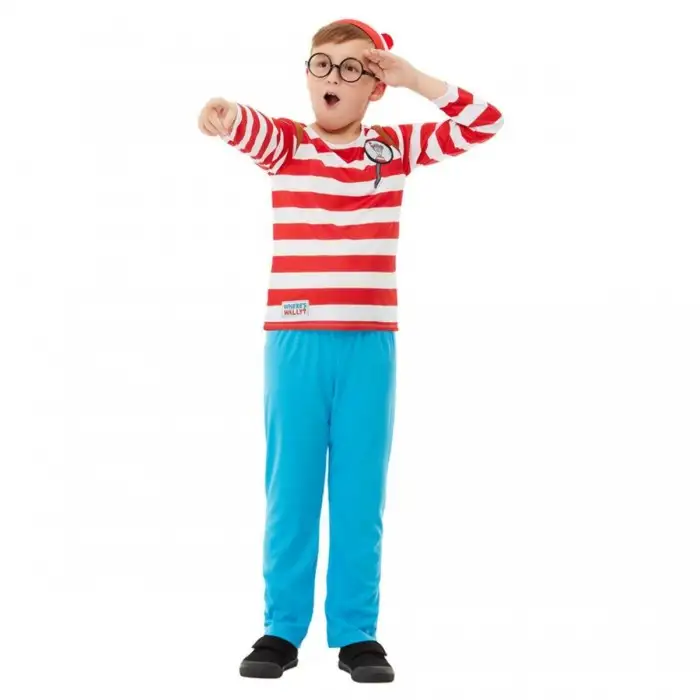 Wheres Wally? Boys Deluxe Costume Set