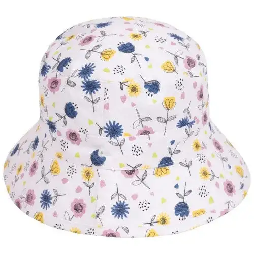 Trespass Childrens/Kids Zebdee Floral Bucket Hat