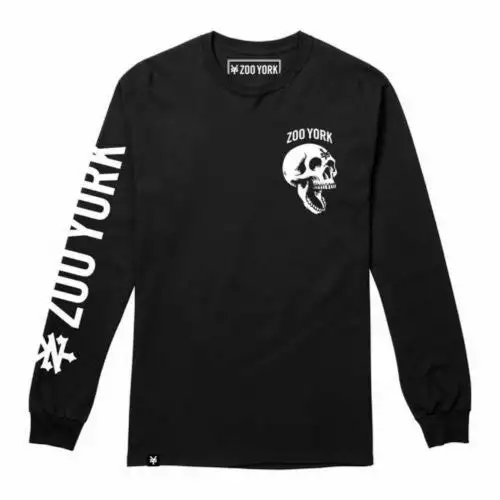 Zoo York Mens Skull Long-Sleeved T-Shirt