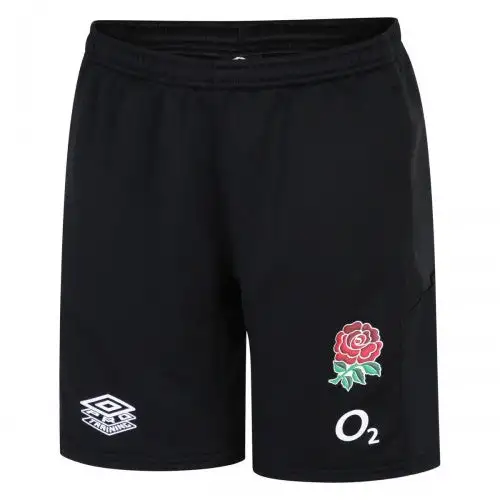 England Rugby Childrens/Kids 22/23 Knitted Umbro Shorts
