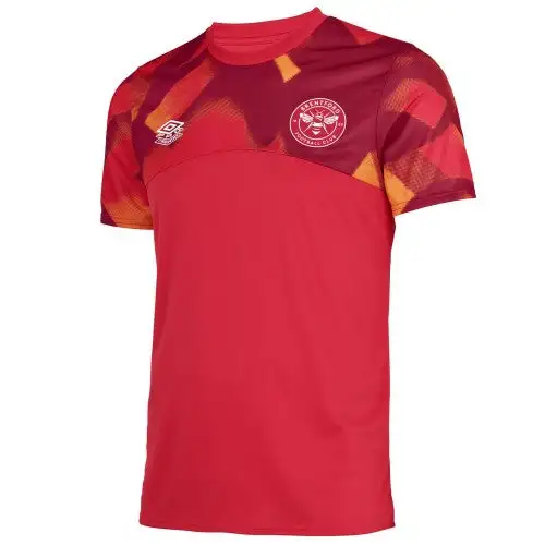 Brentford FC Childrens/Kids 22/23 Umbro Warm Up Jersey